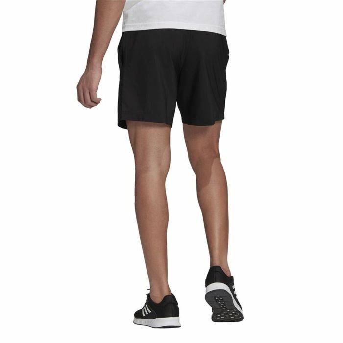 Pantalones Cortos Deportivos para Hombre Adidas Aeroready Essentials Chelsea Negro 3