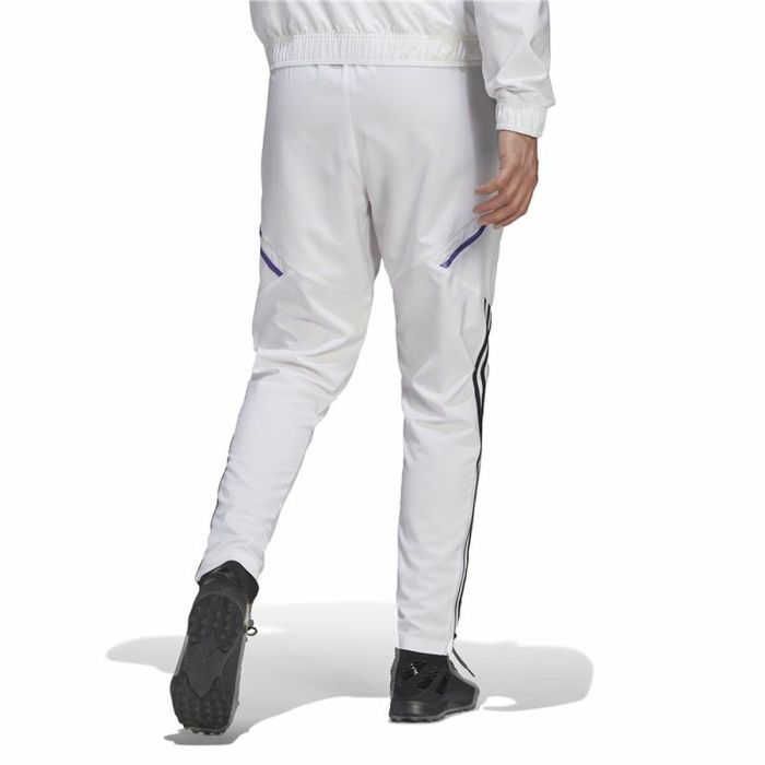 Pantalón de Entrenamiento de Fútbol para Adultos Adidas Condivo Real Madrid 22 Blanco Hombre 4