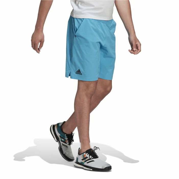 Pantalones Cortos Deportivos para Hombre Adidas Heat Ready Ergo Azul claro 5