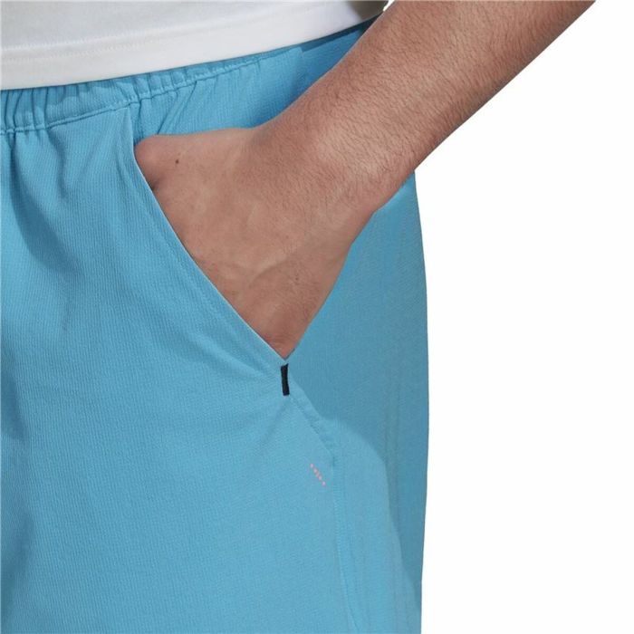 Pantalones Cortos Deportivos para Hombre Adidas Heat Ready Ergo Azul claro 2