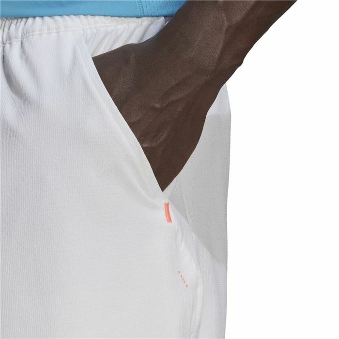 Pantalones Cortos Deportivos para Hombre Adidas Ergo  Blanco 1