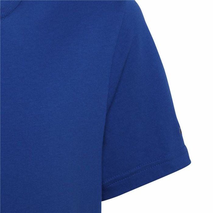 Camiseta de Manga Corta Adidas Big Logo Azul 1