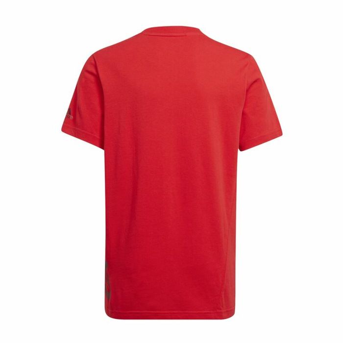 Camiseta de Manga Corta Adidas Big Logo Rojo 3