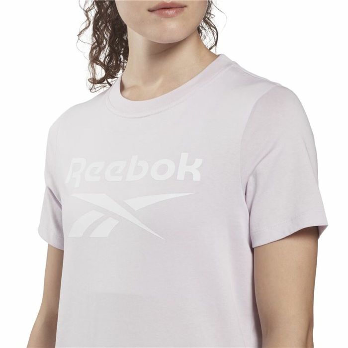 Camiseta de Manga Corta Mujer Reebok Identity Rosa claro 2