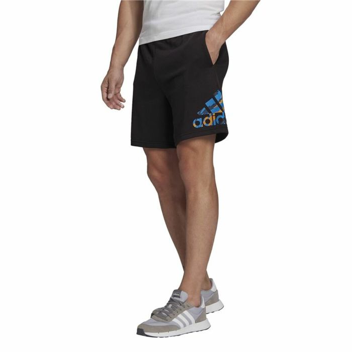 Pantalones Cortos Deportivos para Hombre Adidas Camo Negro 3