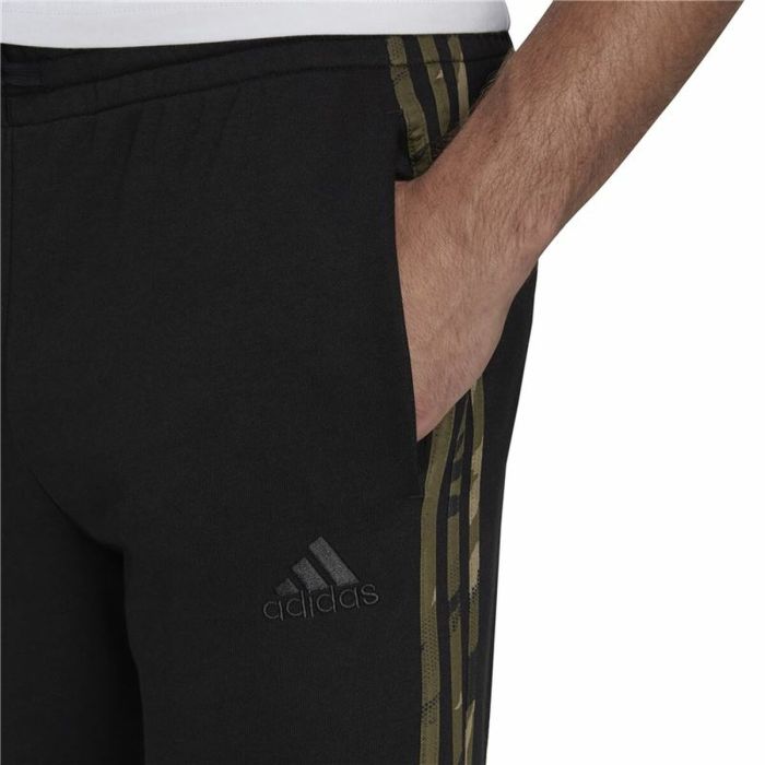 Pantalón Largo Deportivo Adidas Essentials Camo Print Negro Hombre 2