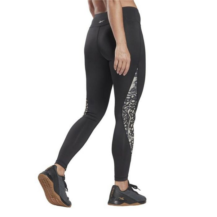 Mallas Deportivas de Mujer Reebok Negro 5 Mallas Deportivas de Mujer Reebok Negro 5