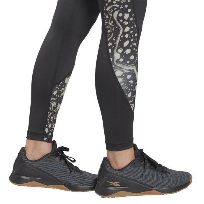 Mallas Deportivas de Mujer Reebok Negro 2 Mallas Deportivas de Mujer Reebok Negro 2