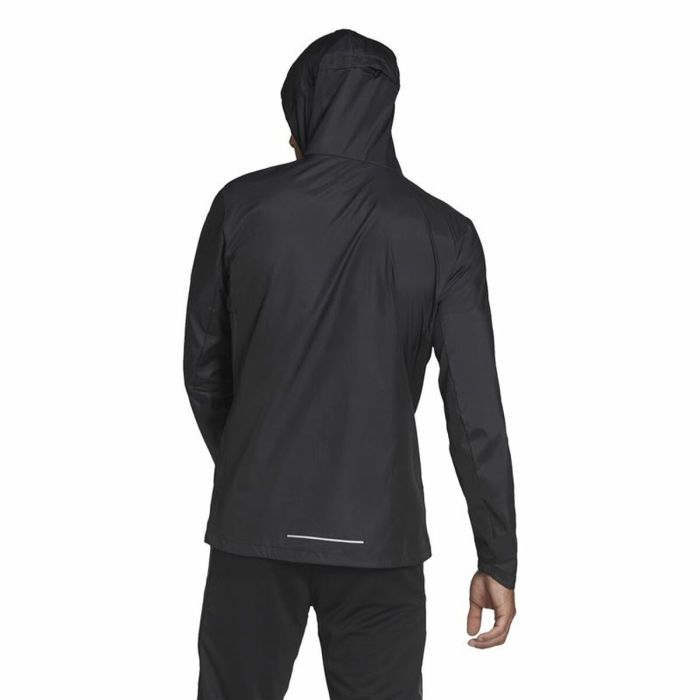 Chaqueta Deportiva para Hombre Adidas Own the Run Negro 4 Chaqueta Deportiva para Hombre Adidas Own the Run Negro 4