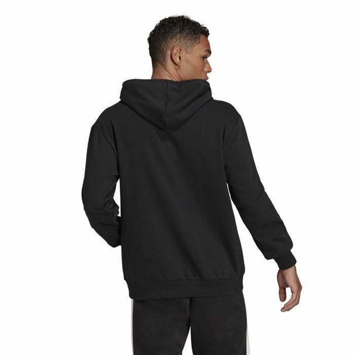 Sudadera con Capucha Hombre Adidas Essentials Feelcomfy Negro 4