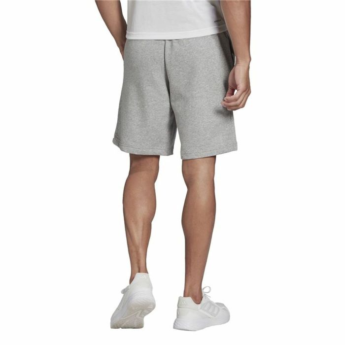 Pantalones Cortos Deportivos para Hombre Adidas Feelcomfy Gris 4