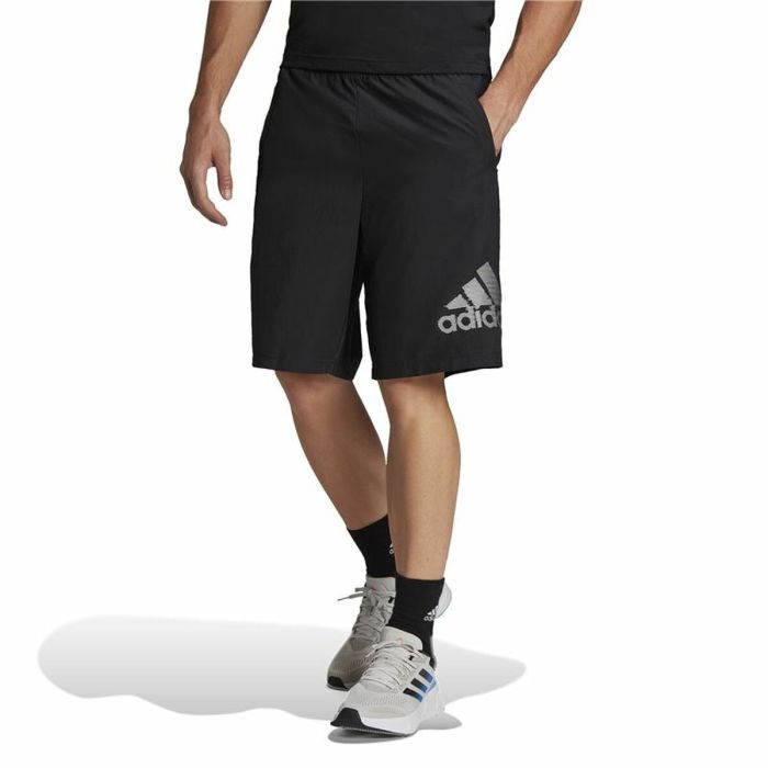 Pantalones Cortos Deportivos para Hombre Adidas AeroReady Designed Negro 5