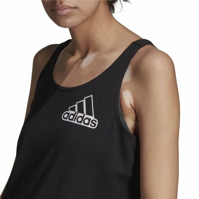 Camiseta de Tirantes Mujer Adidas Designed To Move Negro 2