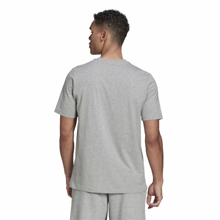 Camiseta de Manga Corta Hombre Adidas Essentials Feelcomfy Gris 4