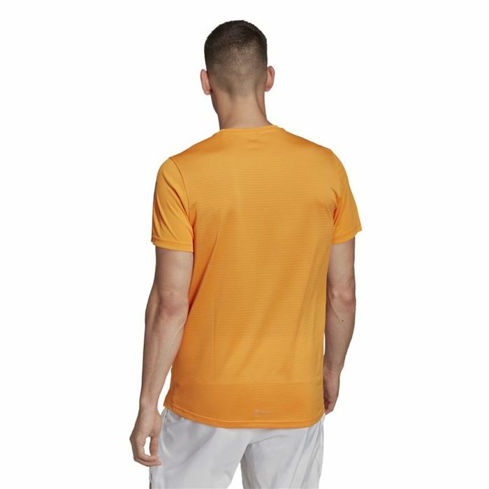 Camiseta de Manga Corta Hombre Adidas Own The Run Naranja 4