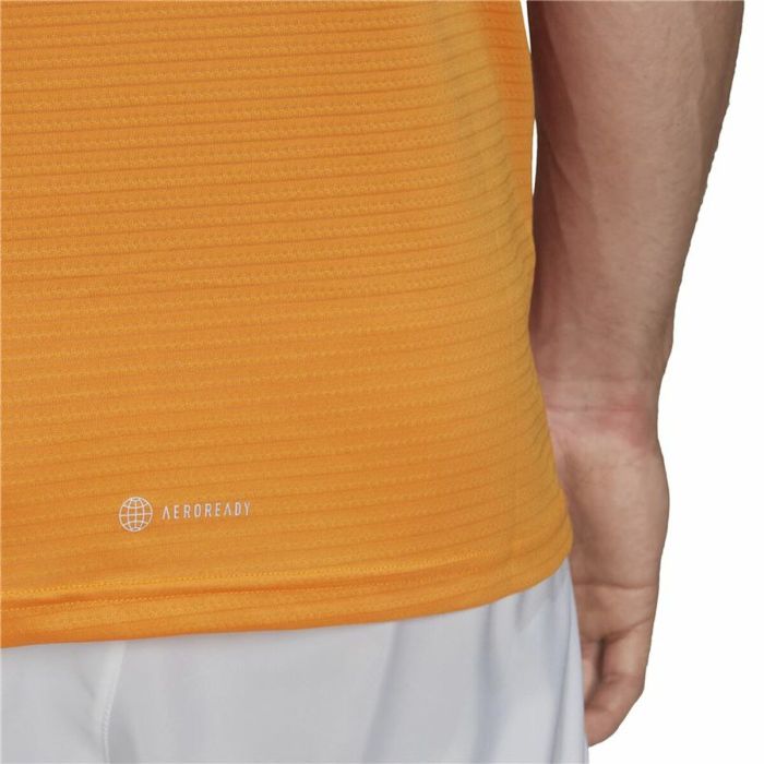 Camiseta de Manga Corta Hombre Adidas Own The Run Naranja 2