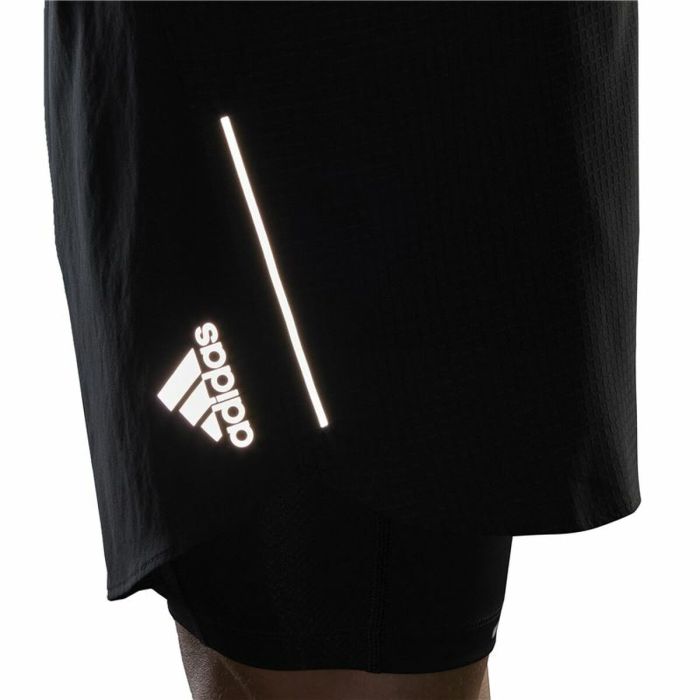 Pantalones Cortos Deportivos para Hombre Adidas Two-in-One Negro 3