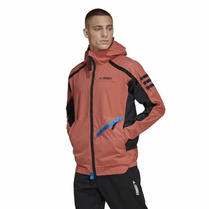 Chaqueta Deportiva para Hombre Adidas Utilitas Rojo Naranja 5