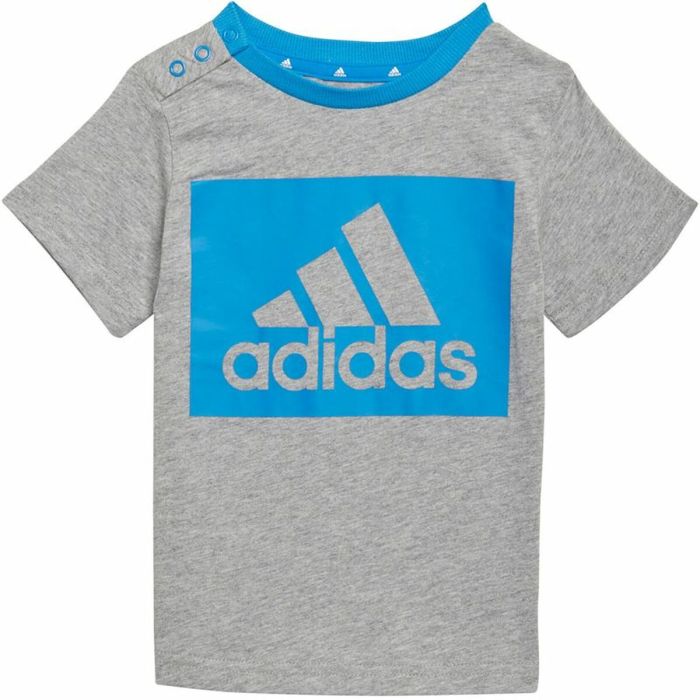 Conjunto Deportivo para Niños Adidas Essentials Azul Gris 4
