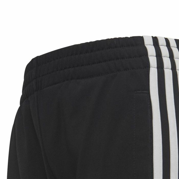 Chándal Infantil Adidas Essentials Shiny 3 Stripes Negro 2
