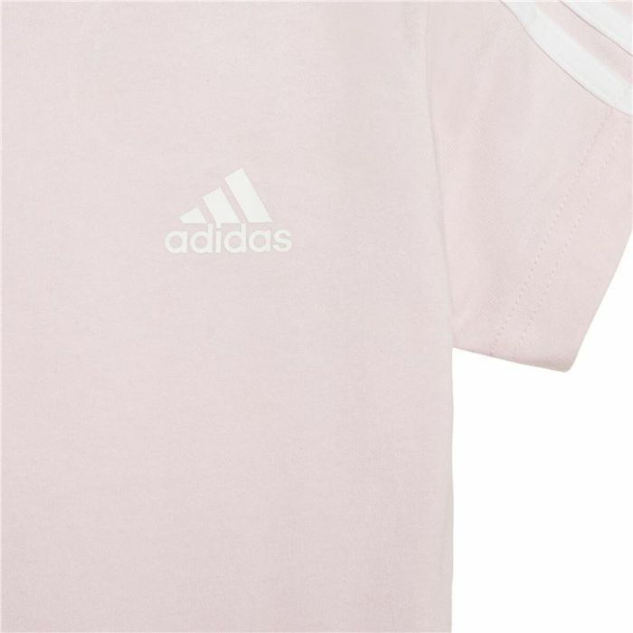 Conjunto Deportivo para Bebé Adidas Three Stripes Rosa 3