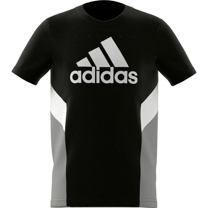 Camiseta de Manga Corta Infantil Adidas B CB T D2M HF1835 Negro 5