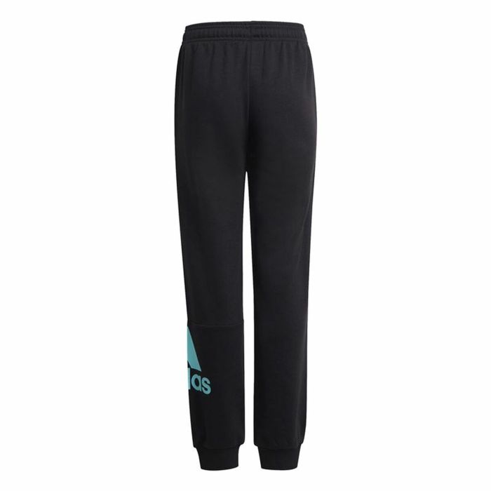 Pantalón de Chándal para Niños Adidas Essentials French Terry Negro 2