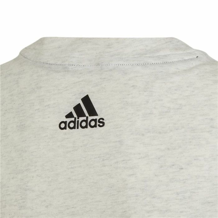 Camiseta de Manga Corta Infantil Adidas Future Icons Gris 3