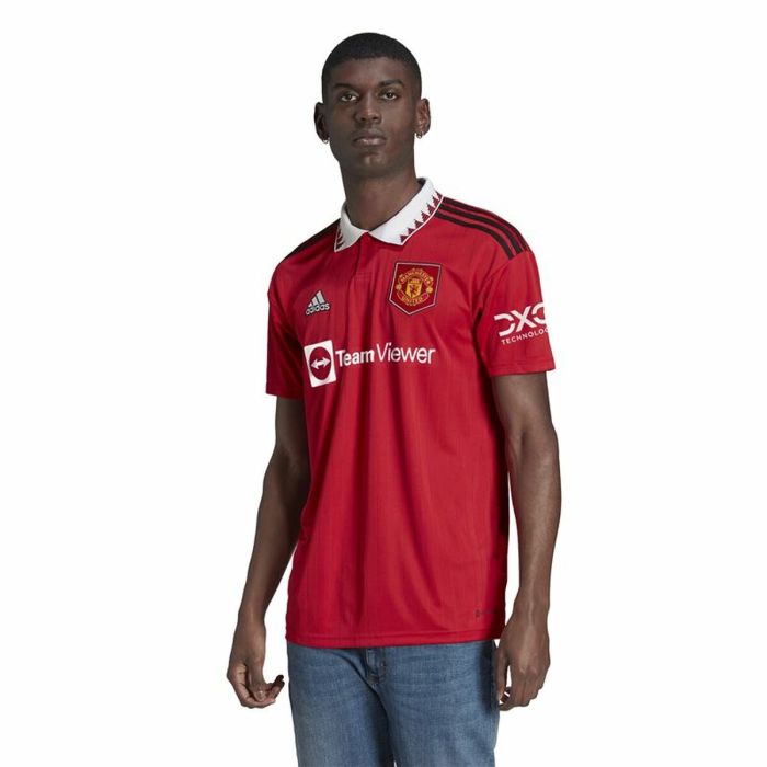 Camiseta de Fútbol de Manga Corta Hombre Manchester United 22/23 Adidas 6