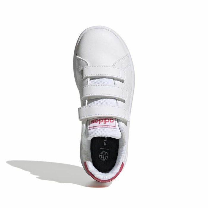 Zapatillas de Running para Niños Adidas Advantage Court Blanco 5