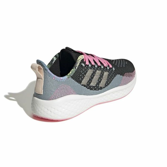 Zapatillas de Running para Adultos Adidas Fluidflow Negro Gris 3