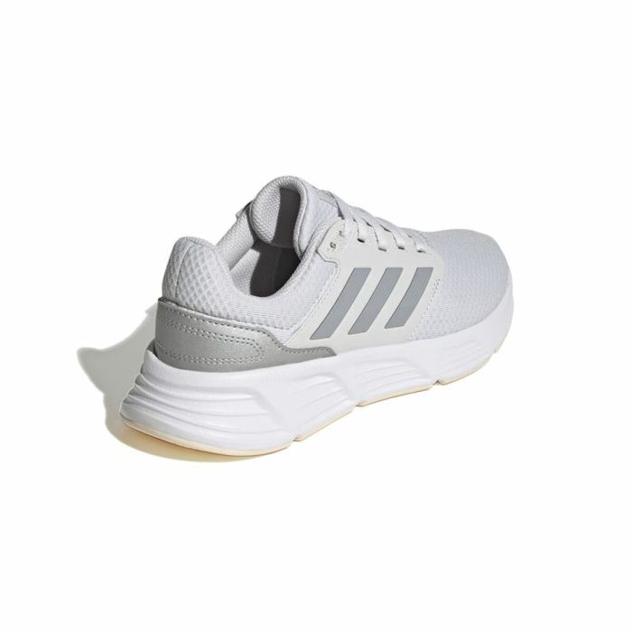 Zapatillas de Running para Adultos Adidas Galaxy 6 Mujer Blanco 3