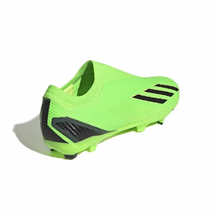 Botas de Fútbol para Adultos Adidas X Speedportal 3 Laceless Verde limón Unisex 3