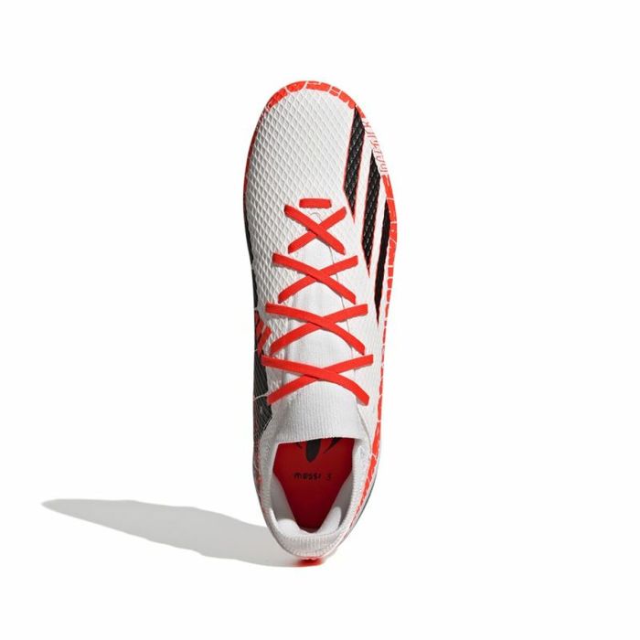 Botas de Fútbol para Adultos Adidas Speedportal Messi 3 Rojo Blanco 4