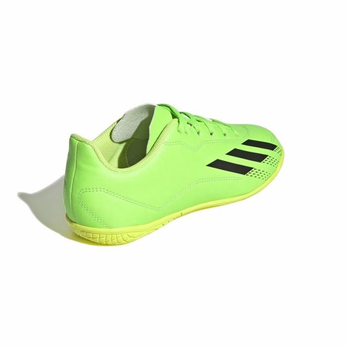 Zapatillas de Fútbol Sala para Niños Adidas Speerdportal 4 Verde limón 3