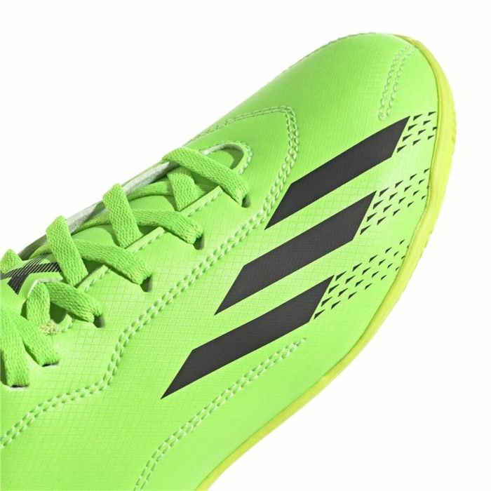 Zapatillas de Fútbol Sala para Niños Adidas Speerdportal 4 Verde limón 1