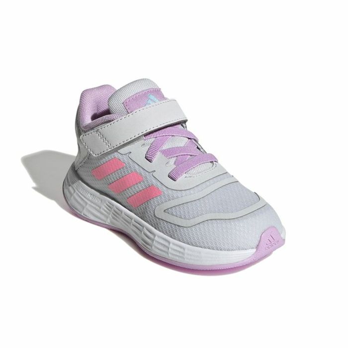 Zapatillas de Deporte para Bebés Adidas Duramo 10 Gris 4