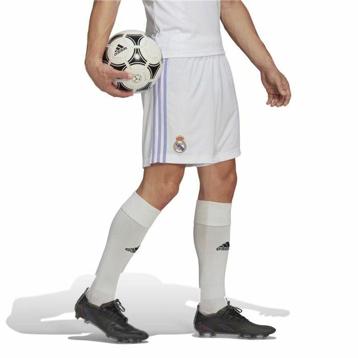 Pantalón de Entrenamiento de Fútbol para Adultos Real Madrid C.F. First Kit 22/23 Blanco Unisex 3