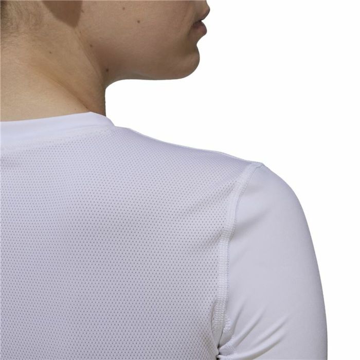 Camiseta de Manga Corta Mujer Adidas Techfit Training Blanco 1