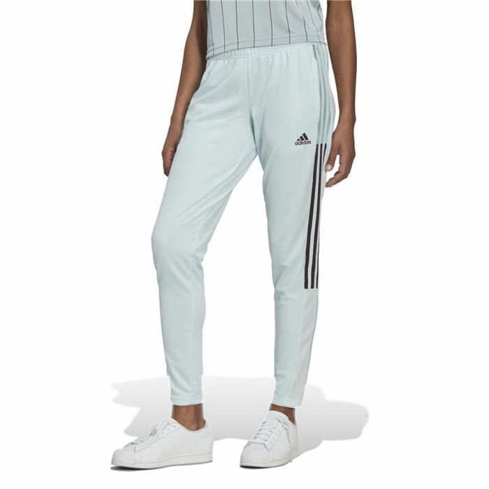 Pantalón Largo Deportivo Adidas Tiro Tk Mujer Cian 5