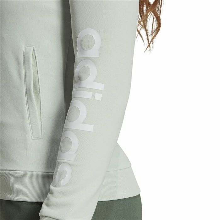 Chándal Mujer Adidas Logo French Terry Verde 2