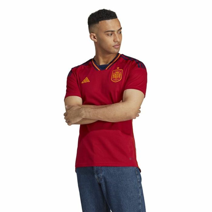 Camiseta de Fútbol de Manga Corta Hombre Adidas Spain 6