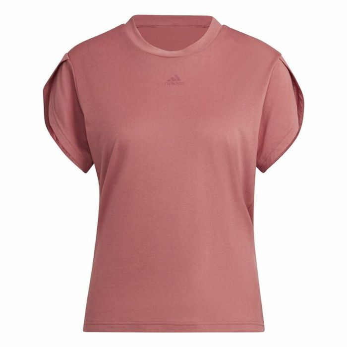 Camiseta de Manga Corta Mujer Adidas trainning Floral Rosa oscuro 7