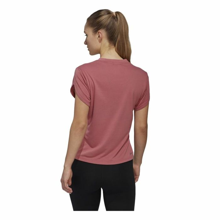 Camiseta de Manga Corta Mujer Adidas trainning Floral Rosa oscuro 6