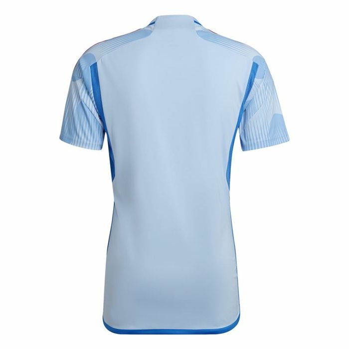 Camiseta de Fútbol de Manga Corta Hombre Adidas 2ª Equipación España 22 Azul claro 8