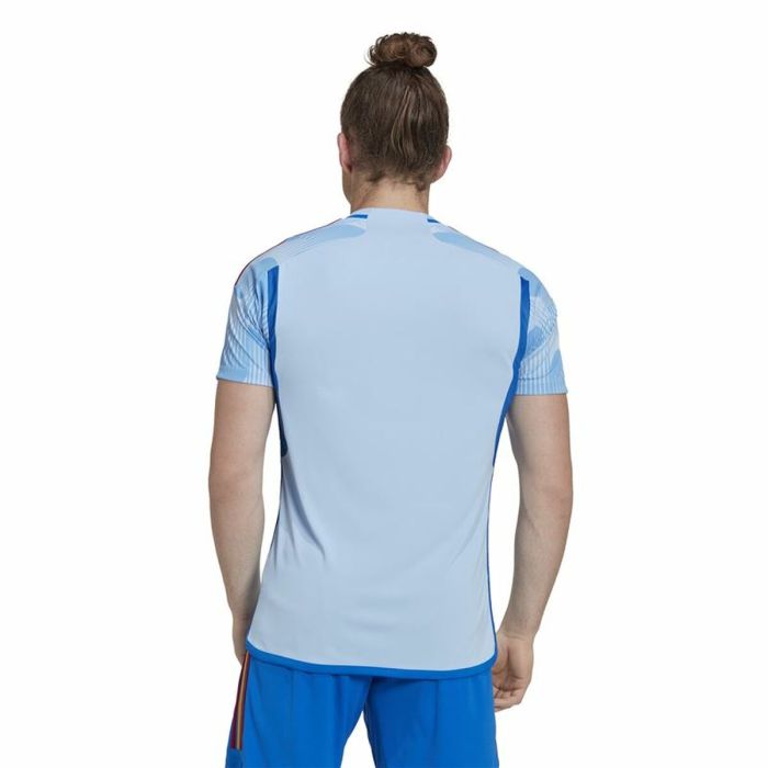 Camiseta de Fútbol de Manga Corta Hombre Adidas 2ª Equipación España 22 Azul claro 6