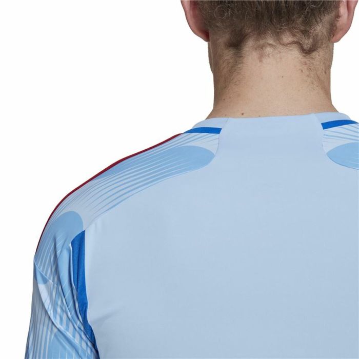 Camiseta de Fútbol de Manga Corta Hombre Adidas 2ª Equipación España 22 Azul claro 1