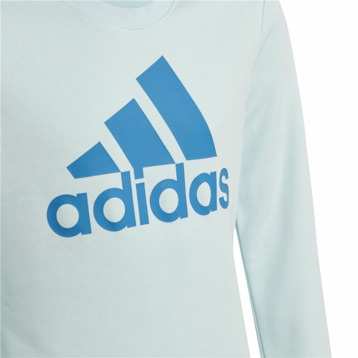 Sudadera sin Capucha Niña Adidas Essentials Cian 3