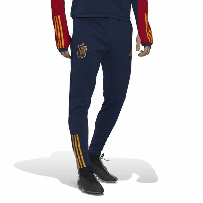 Pantalón de Entrenamiento de Fútbol para Adultos Adidas España Tiro 23 Azul oscuro Hombre 5