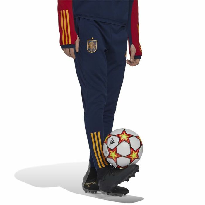 Pantalón de Entrenamiento de Fútbol para Adultos Adidas España Tiro 23 Azul oscuro Hombre 3
